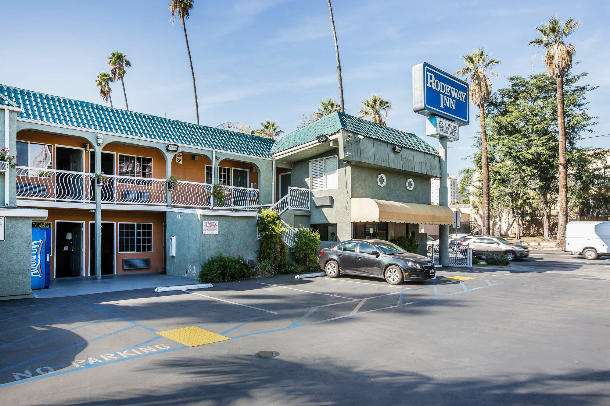 Rodeway Inn Hollywood Los Angeles Exterior foto